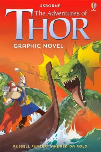 Usborne The Adventures of Thor Graphic Novel, Multicolour Paper Edition
