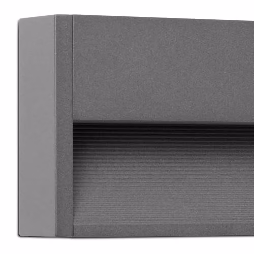 Netlighting Grada Outdoor LED Wall Lamp Grey 12W 3000K Warm White IP54 – 2