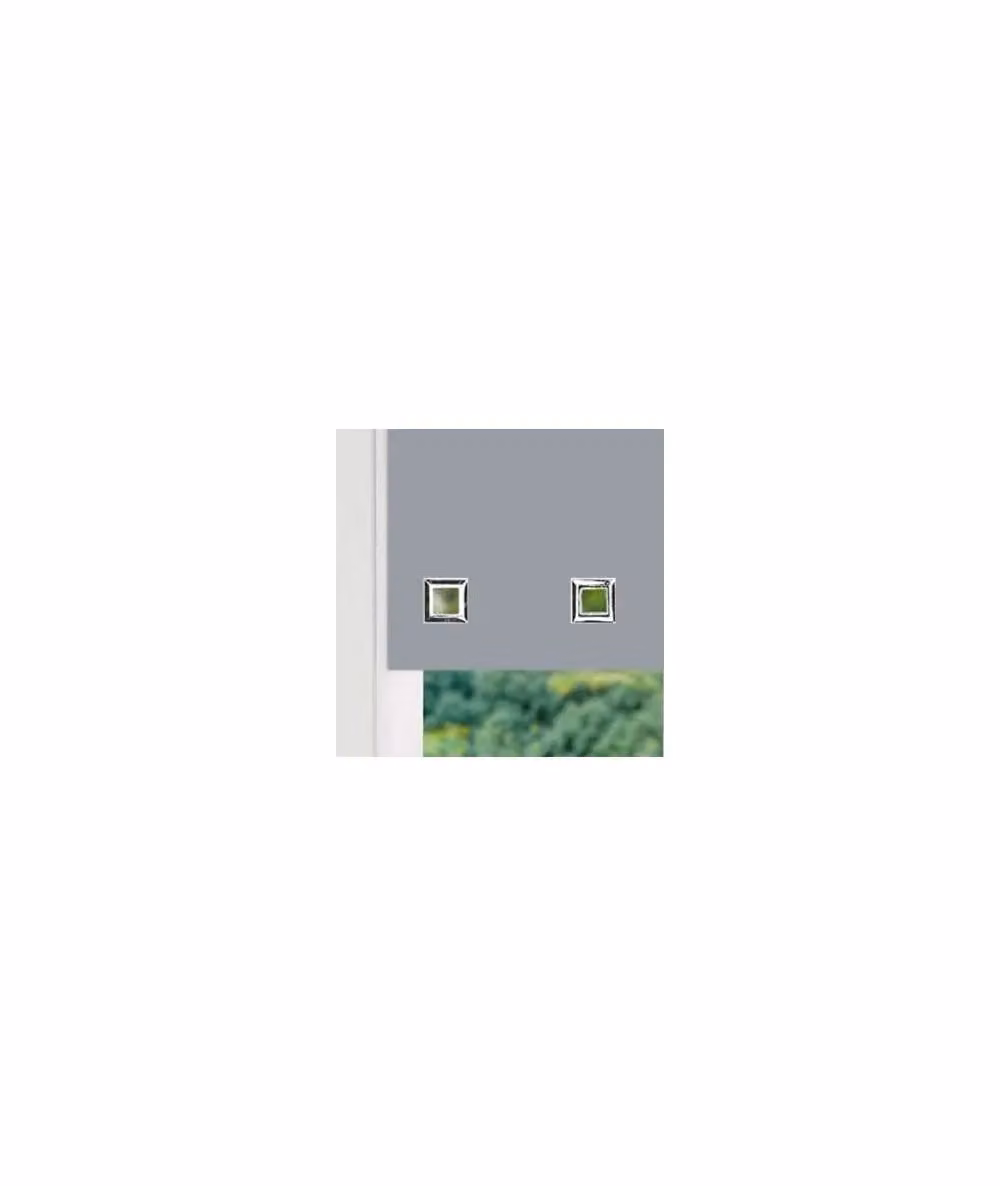 New Edge Blinds Square Eyelet Edge Roller Blind in Light Grey, W: 125 cm, H: 165 cm – 2
