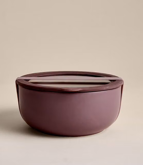 M&S Purple Ceramic Storage Container