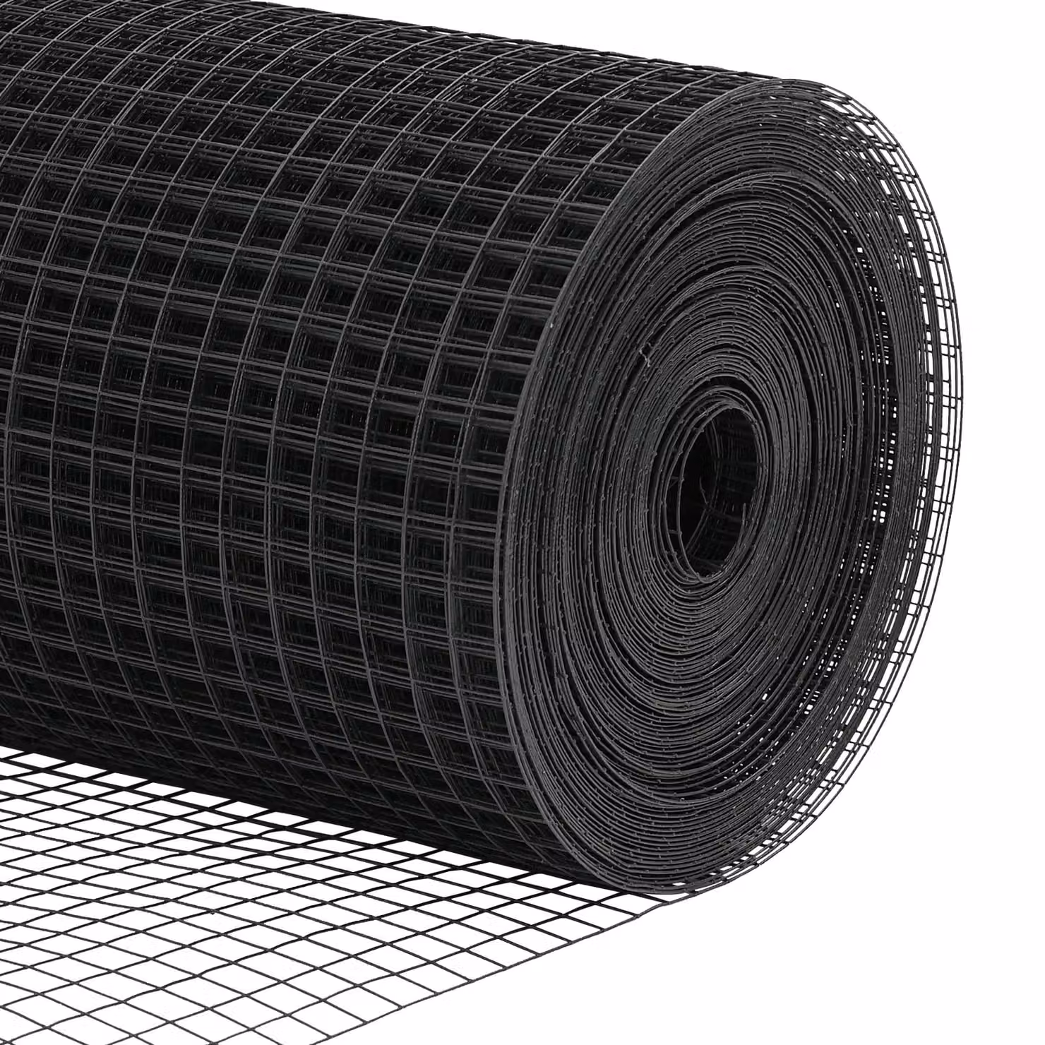 Berkfield Home Grey Steel Welded Wire Fence with 13 Posts, W: 0.6 m, L: 25 m – 6