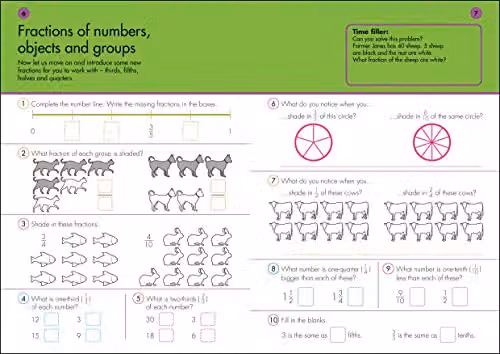 DK 10 Minutes a Day Fractions Multicolour Educational Book – 3