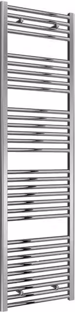 Bathroom Kingdom Diva Silver Straight Heated Towel Rail H: 180 cm, W: 50 cm – 3