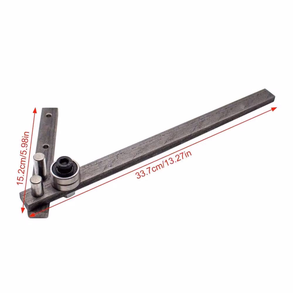 SPETLEK Manual Wire Bending Tool for Iron, Copper and Flat Bars, 1-10mm, Silver – 2