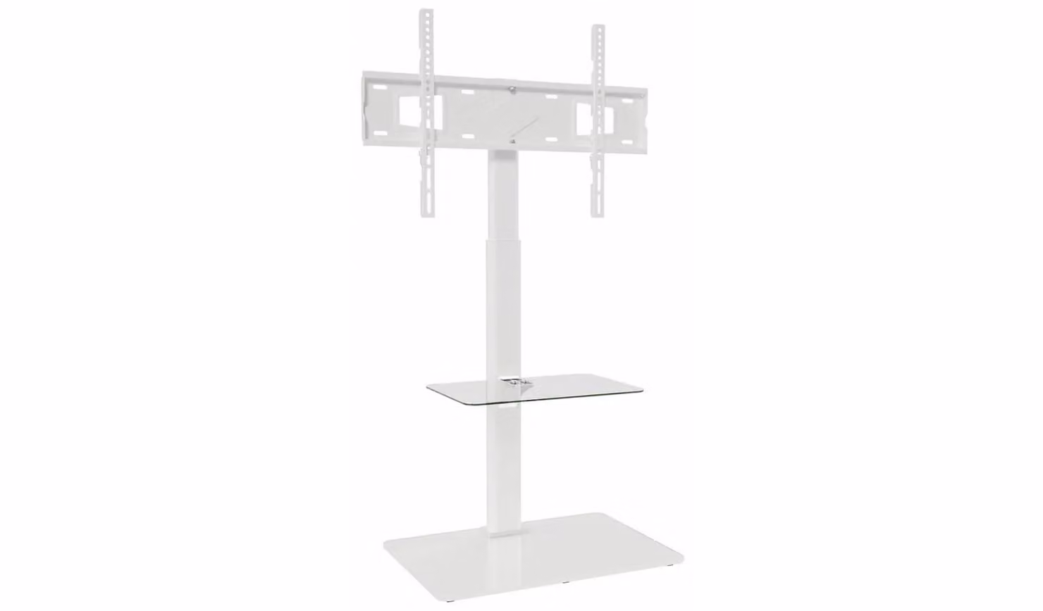 AVF AR-UN60WC White Modern Media Cabinet TV Stand for up to 70 Inch TVs W/D/H: 131.6 x 38.0 x 55.0 cm