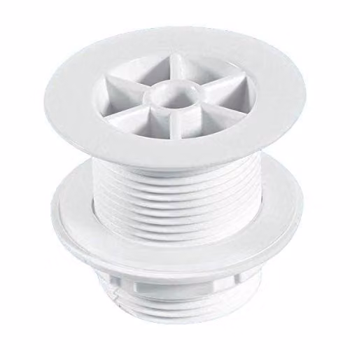 McAlpine 1 inch White Plastic Short Flush Flange Urinal Waste WU1S