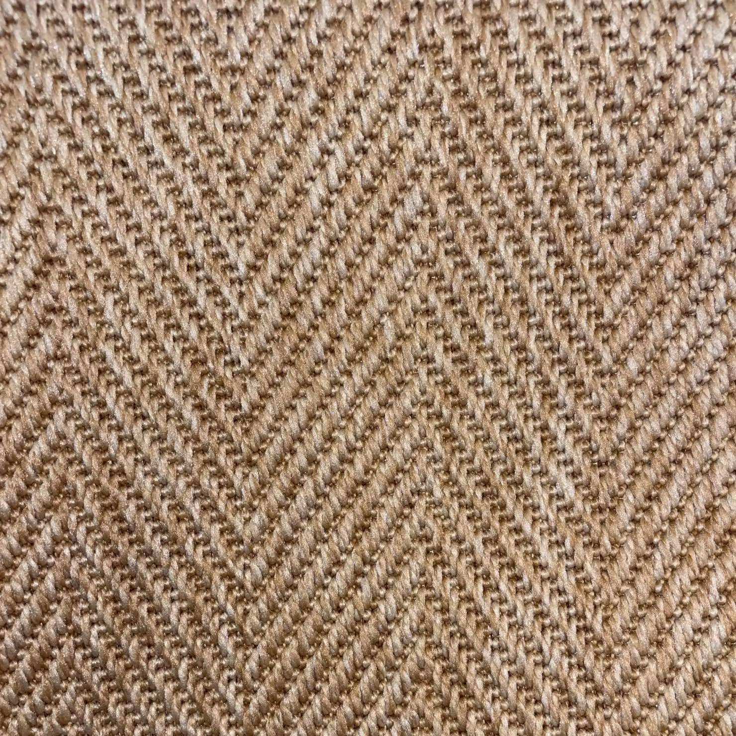 RainbowHome New England Herringbone Stair Runner in Beige with Black Cotton Border, W: 65 cm x L: 700 cm – 3
