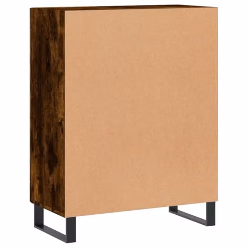 vidaXL Classic Sideboard in Smoked Oak, Brown, W: 69.5 cm, D: 34 cm, H: 90 cm – 7