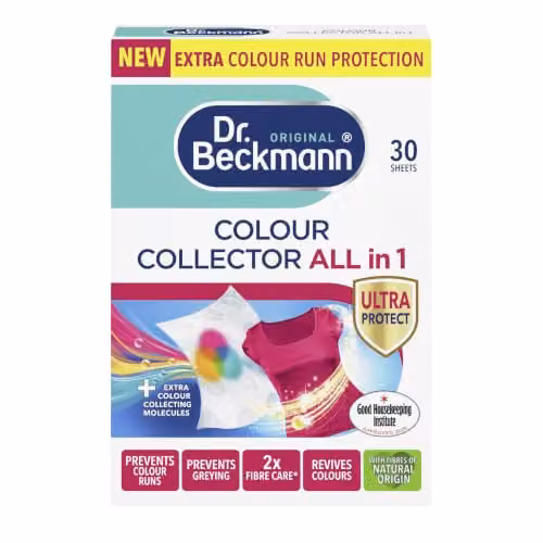 Dr. Beckmann Colour Collector All in 1 Colour Run Prevention Sheets, 30 Sheets