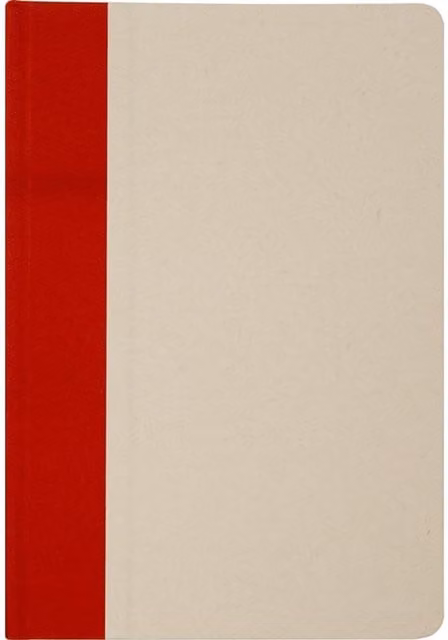 Liliana A5 Lined Notebook with Hardcover Sugarcane Plastic Cover in Brown and Multicolour