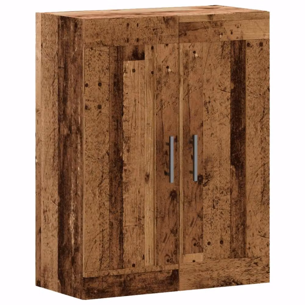 Berkfield Home Wall Mounted Rustic Cabinet in Brown, W/D/H: 69.5 x 34 x 90 cm – 3
