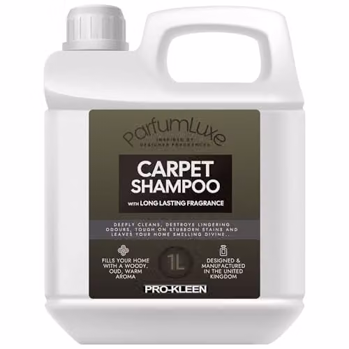 Pro-Kleen Parfum Luxe Carpet Shampoo 1 l with Woody, Oud and Warm Fragrance