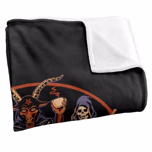 Steven Rhodes The Morning Ritual Super Soft Fleece Throw Blanket, Multicolour, W/D/H: 91 x 147 cm – 6