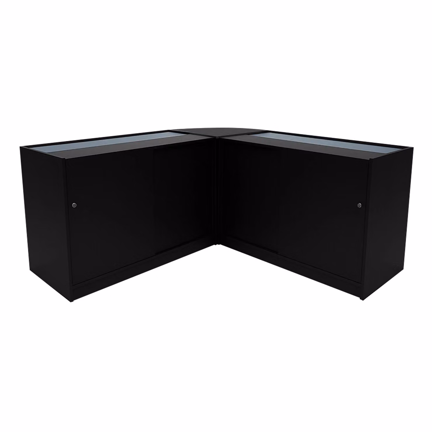 Monstershop Demeter LED Shop Counter Set K1200, B1200 & LM60 in Black – 2