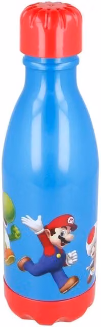 Super Mario Daily PP Water Bottle, 560 ml, Sky Blue