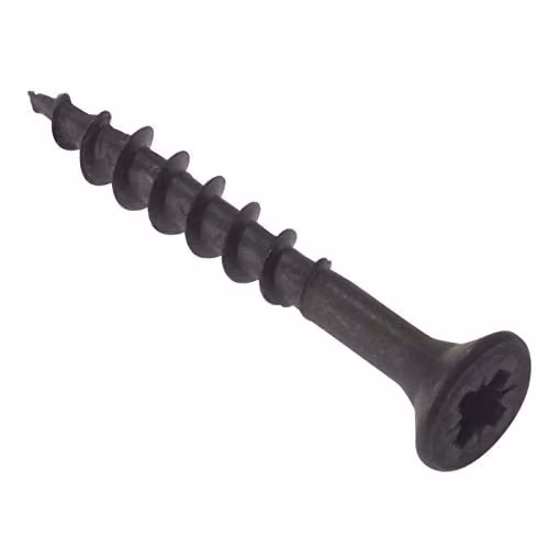 Forgefix Black Phosphate Pozidriv Chipboard Screws, 4.2 x 32 mm