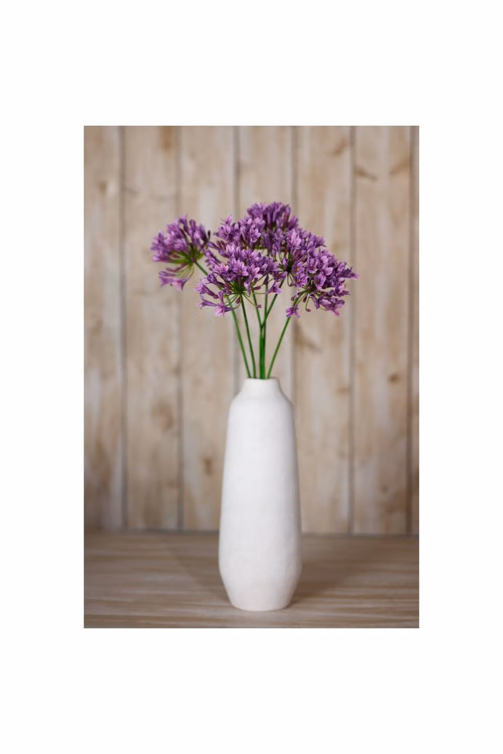 KDMD Lilac Agapanthus Faux Flower Spray in Purple – 2