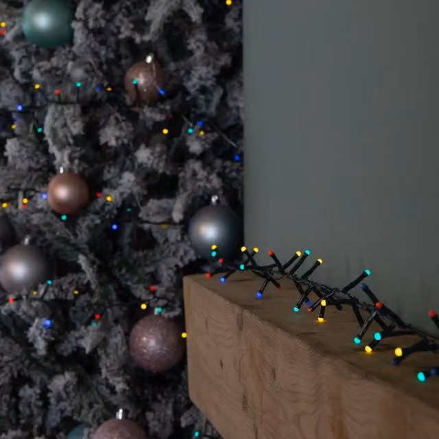 Samuel Alexander BerryBrights Multi-Coloured Christmas String Lights with 360 LEDs, 9m, Battery Operated
