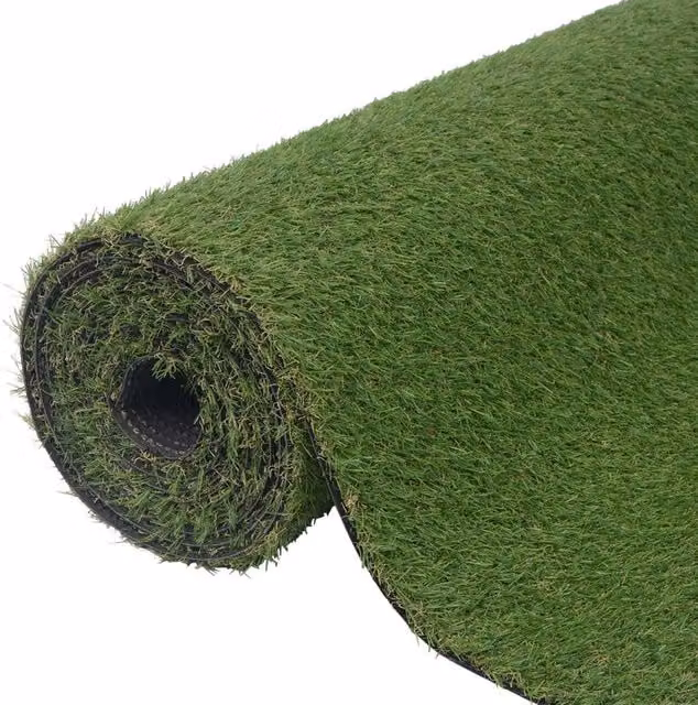 Berkfield Home Artificial Grass Green, W: 1 m, L: 15 m, Pile Height: 20 mm