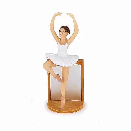 Papo Enchanted World Collection Realistic Ballerina Figure in Multicolour and White