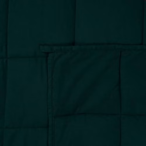 OHS Sensory Sleep Therapy Weighted Blanket for Adults, Green, W/D/H: 125 x 180 cm, 6kg – 6