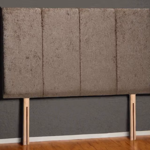 Divan Base Direct Arezzo Strutted Upholstered 3FT Headboard in Brown