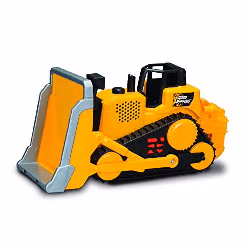 Nikko Mega Fleet Light and Sound Bulldozer, Yellow, W/D/H: 30.48 x 36.0 x 12.0 cm – 2