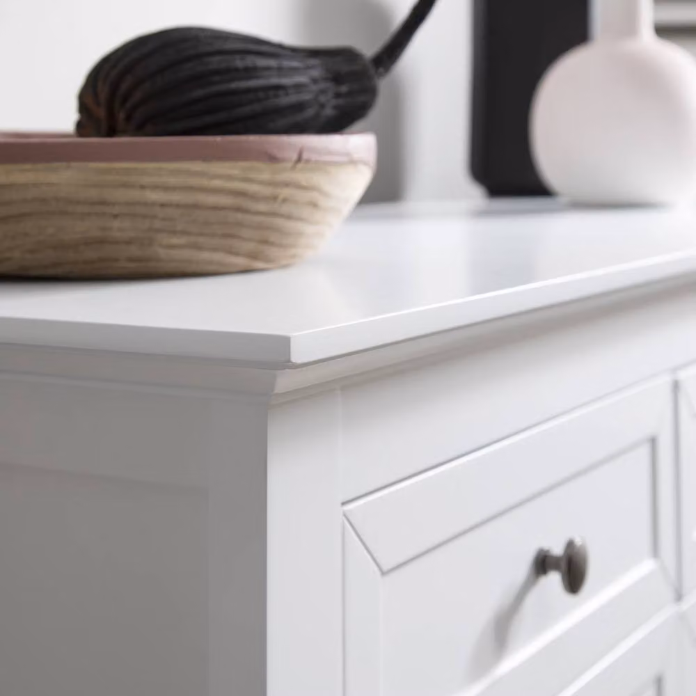 Nöa and Nani Karlstad 2+3 Drawer Chest of Drawers in White – 3