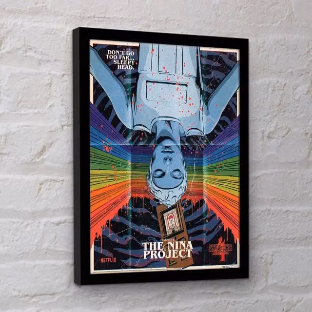 Stranger Things Chapter 5 The Nina Project Multicolour Paper Poster – 1