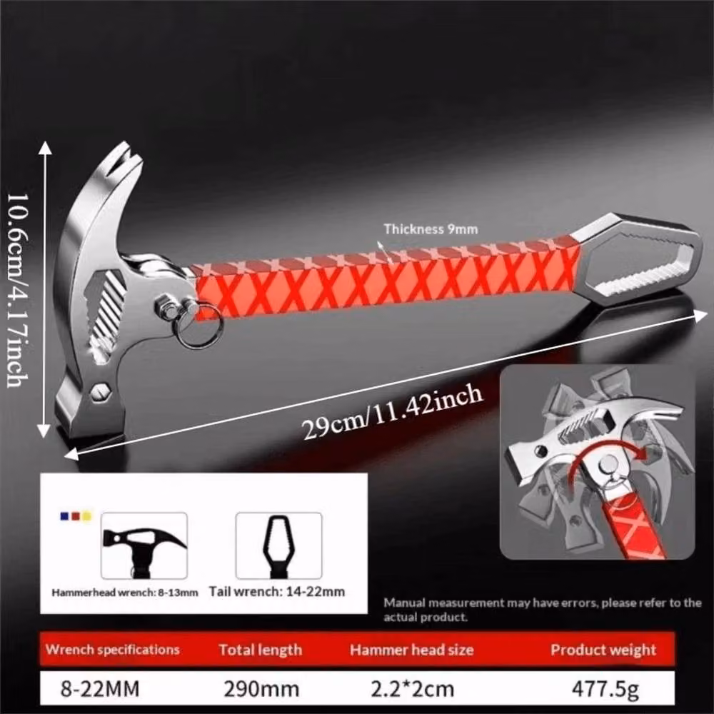 PAWNORA Red Wrench Pry Bar and Nail Lifter – 2