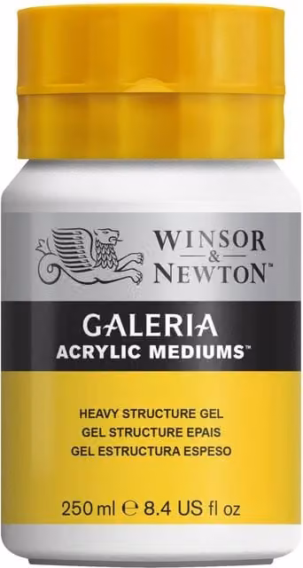 Winsor and Newton Galeria Transparent Heavy Structure Acrylic Gel 250 ml – 1