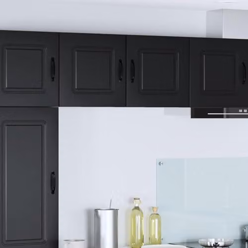 vidaXL Kalmar Dishwasher Panel in Black, W/D/H: 40 x 31 x 40 cm – 2