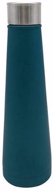 MantraRaj Vacuum Insulated Stainless Steel Reusable Sports Bottle, 500ml, Petrol Blue