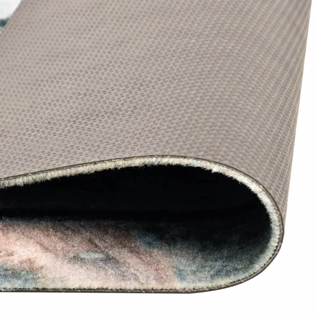 Berkfield Home Love Washable Abstract Kitchen Carpet, Multicolour, W: 60 cm, L: 300 cm – 2