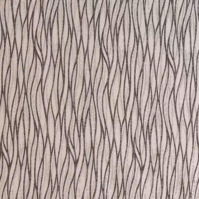Terrys Linear Fabric Dove in Grey and Beige