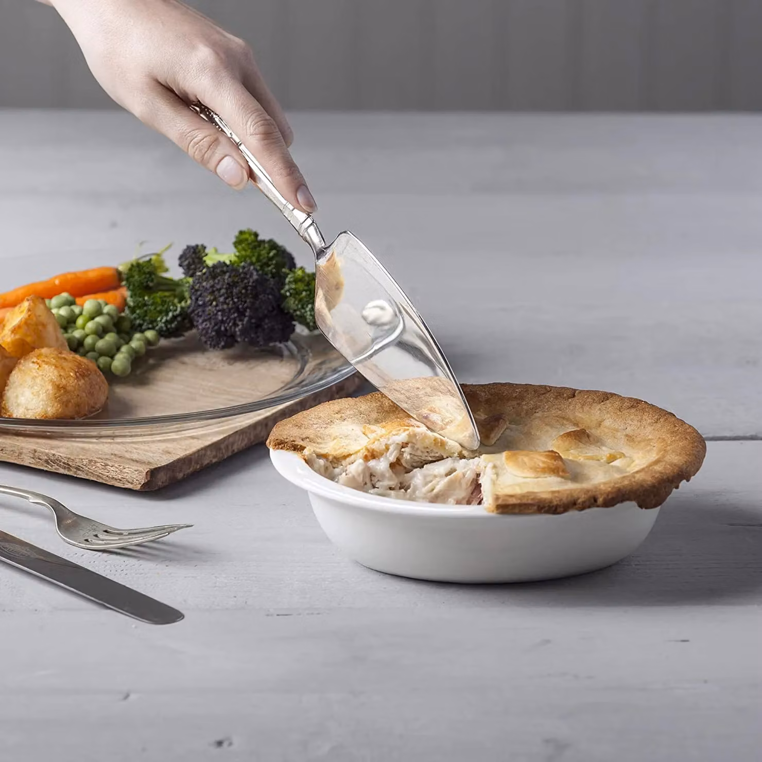 Wm Bartleet & Sons White Porcelain Oval Pie Dish, 20cm – 2