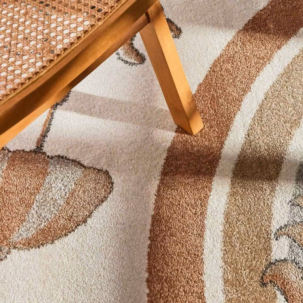 Villeroy & Boch Rainbow Party Boho Kids Rug in Beige and Multicolour, W: 160 cm, L: 230 cm – 4