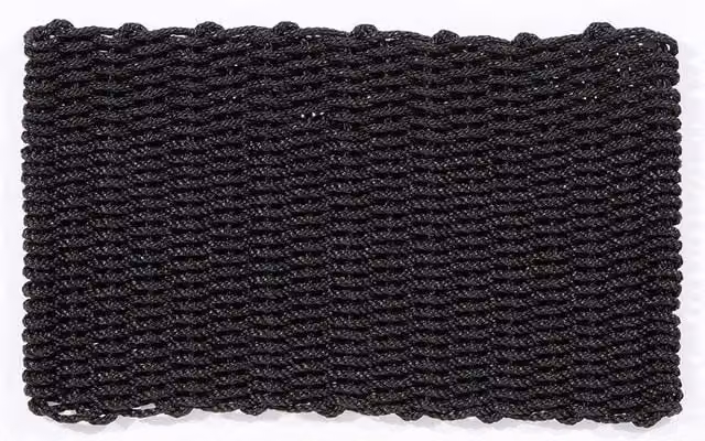 Esselle Didsbury Braided Polypropylene Small Rectangular Mat in Anthracite Grey, W: 45 cm, L: 75 cm – 1
