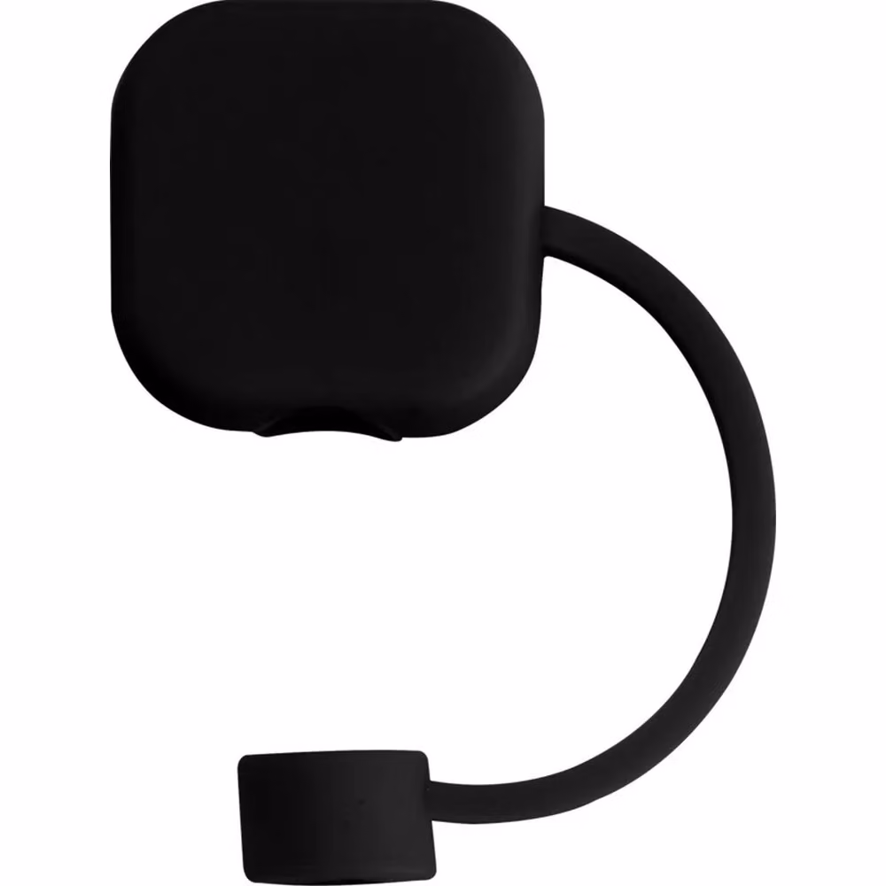 Floso Sip Silicone Straw Protector in Black – 2