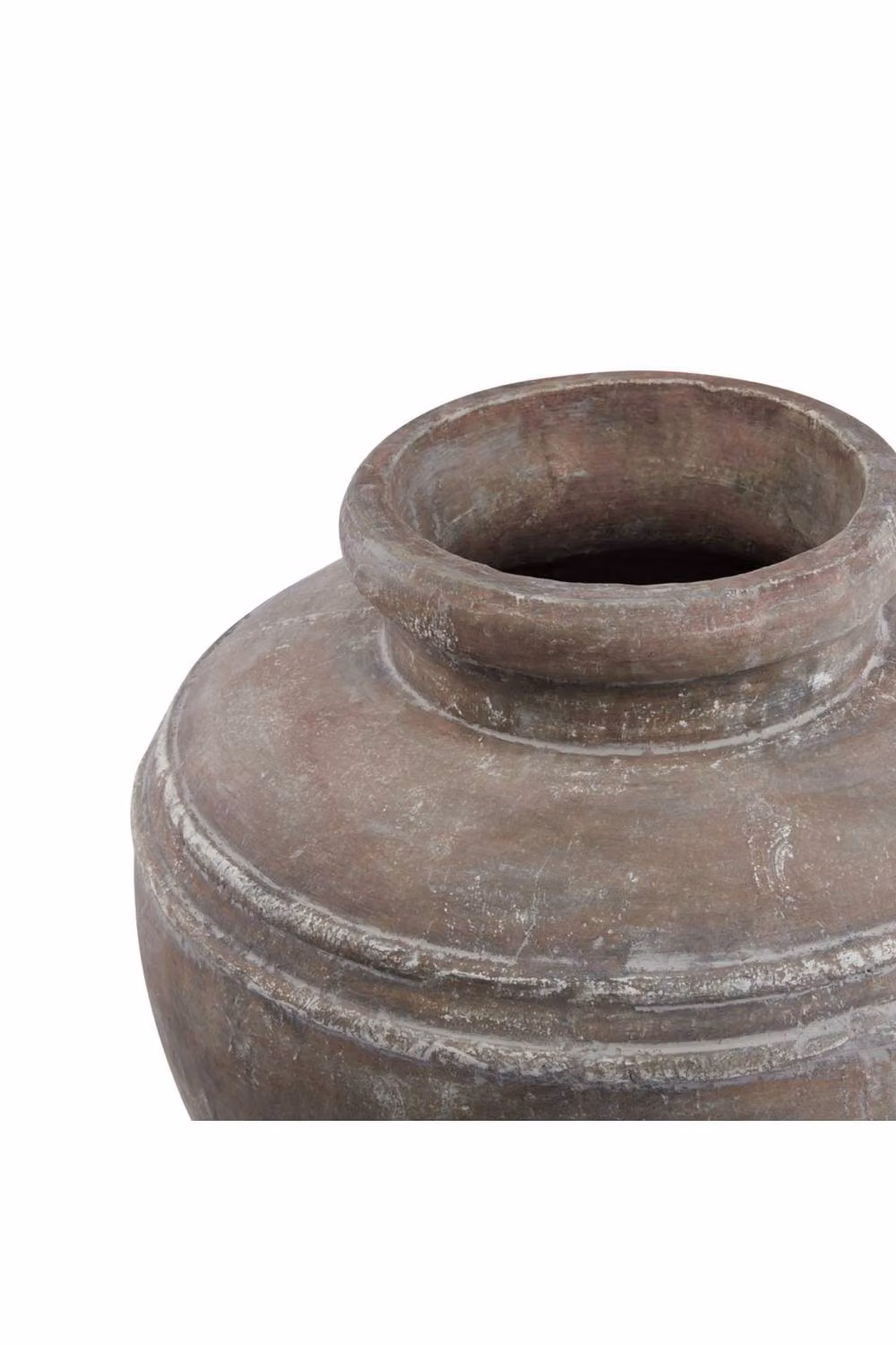 KDMD Siena Large Brown Ceramic Round Planter for Indoor Plants and Mediterranean Style Decor – 2