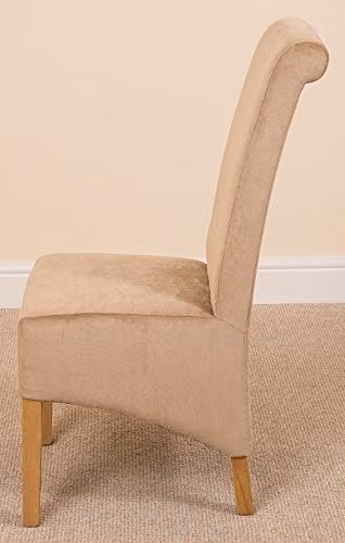 Thats Furniture Richmond Oak Extending Dining Table and 4 Montana Beige Fabric Chairs Set – 2