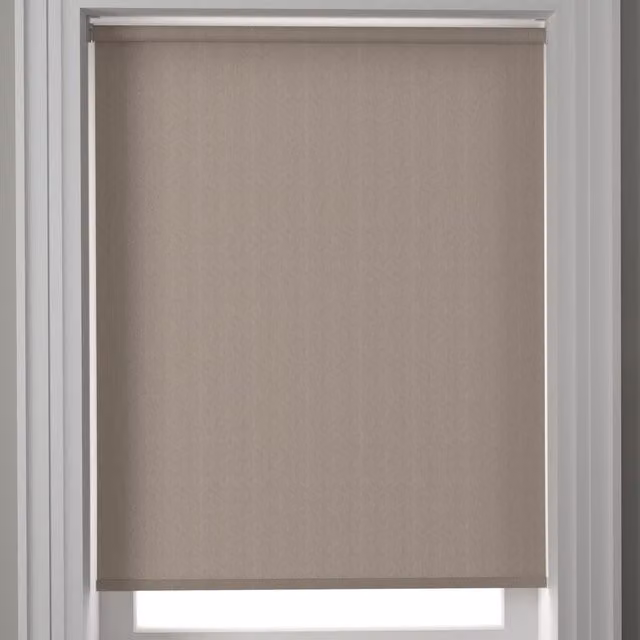 Vieo Made to Measure Terrys Semi-Transparent Textile Roller Blind in Beige