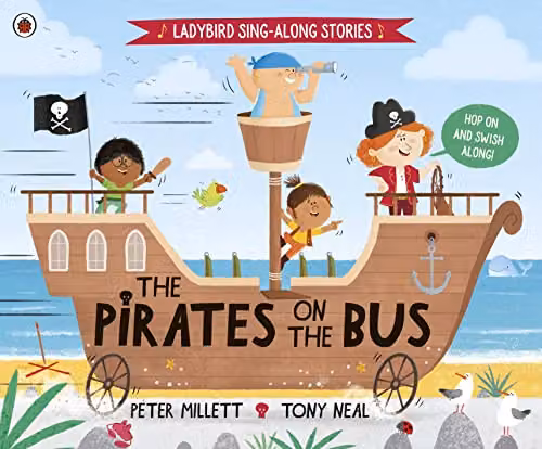 Ladybird Pirates on the Bus by Peter Millett Multicolour Paperback Book