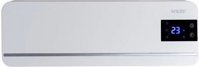 MYLEK 2kW Digital Electric Ceramic Over Door Fan Heater Air Curtain in White – 1