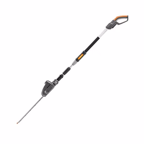 Flymo UltraCut Reach 420 18V Cordless Reciprocating Hedge Trimmer in Orange and Grey