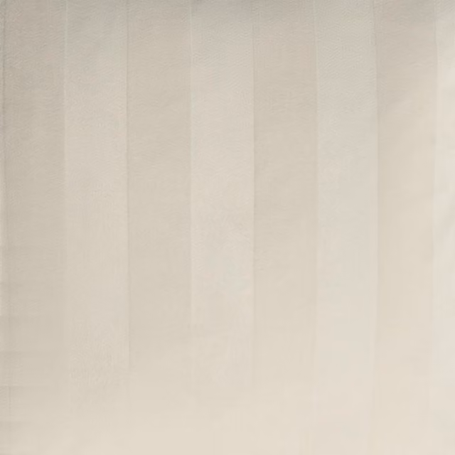 OHS Striped Velvet Cushion Covers in Beige and White