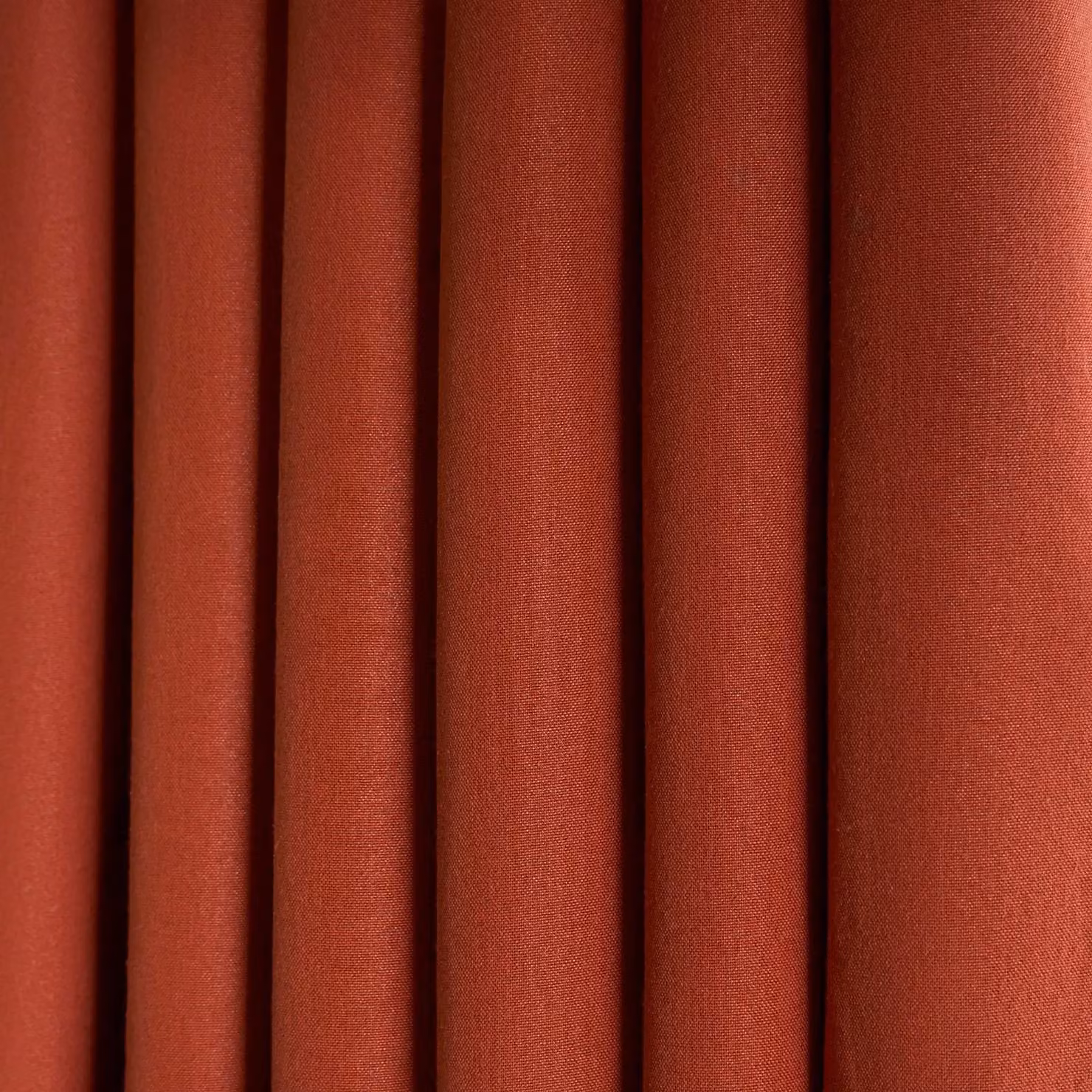 OHS Thermal Blackout Eyelet Curtains in Burnt Orange, W: 168 cm, H: 183 cm – 2