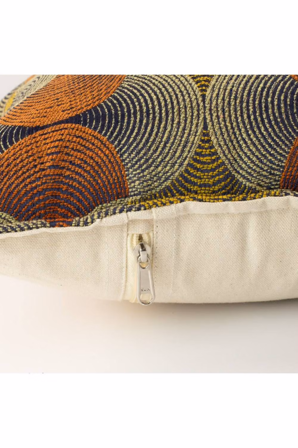 KDMD Urban Swirl Classic Multicolour Cotton Lumbar Cushion Cover – 3