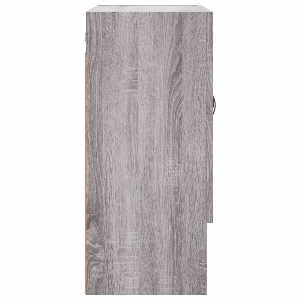 Berkfield Home Wall Mounted Cabinet in Grey Sonoma, W/D/H: 60 x 31 x 70 cm – 4