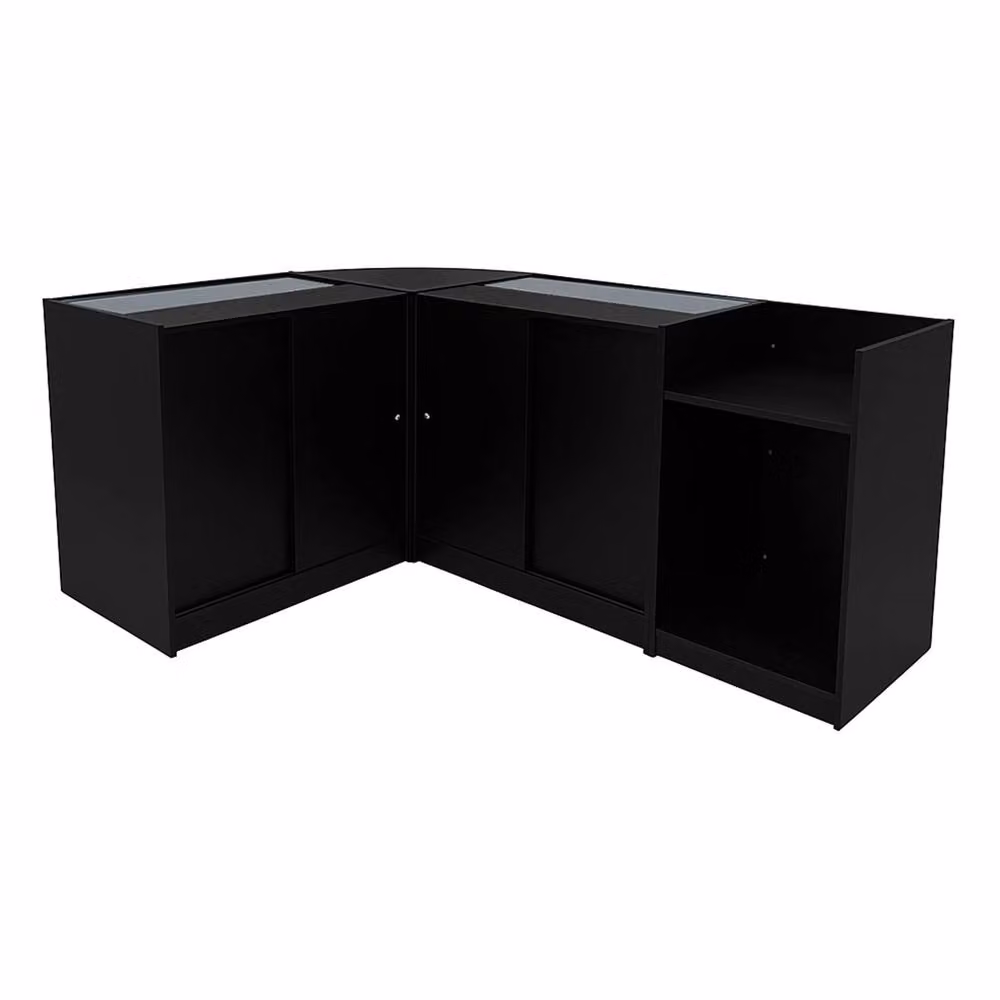 Monstershop Gravity LED Shop Counter Set B900, C900, TB60 & CM60 in Matt Black – 2